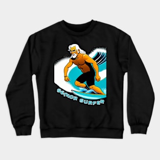 Senior Surfer Crewneck Sweatshirt